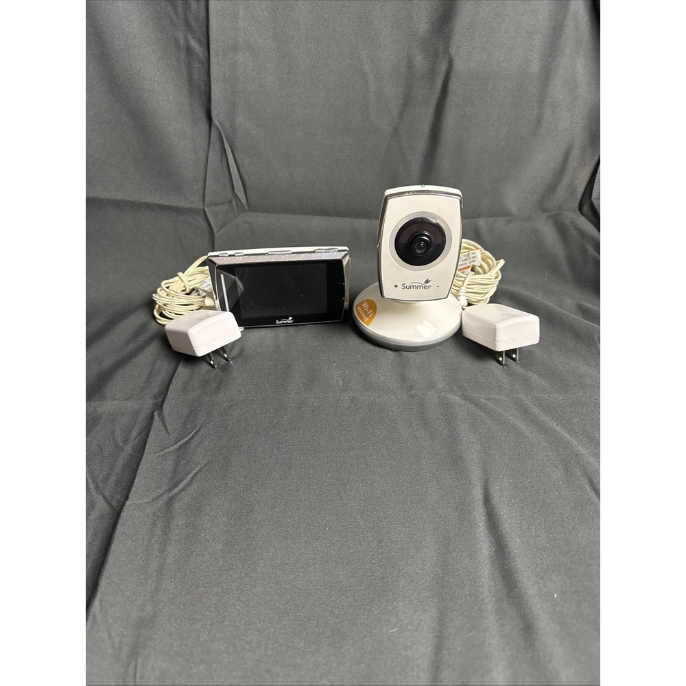 Summer Infant Baby Monitor Camera Two-Way Audio Video Night Vision Nursery Safet